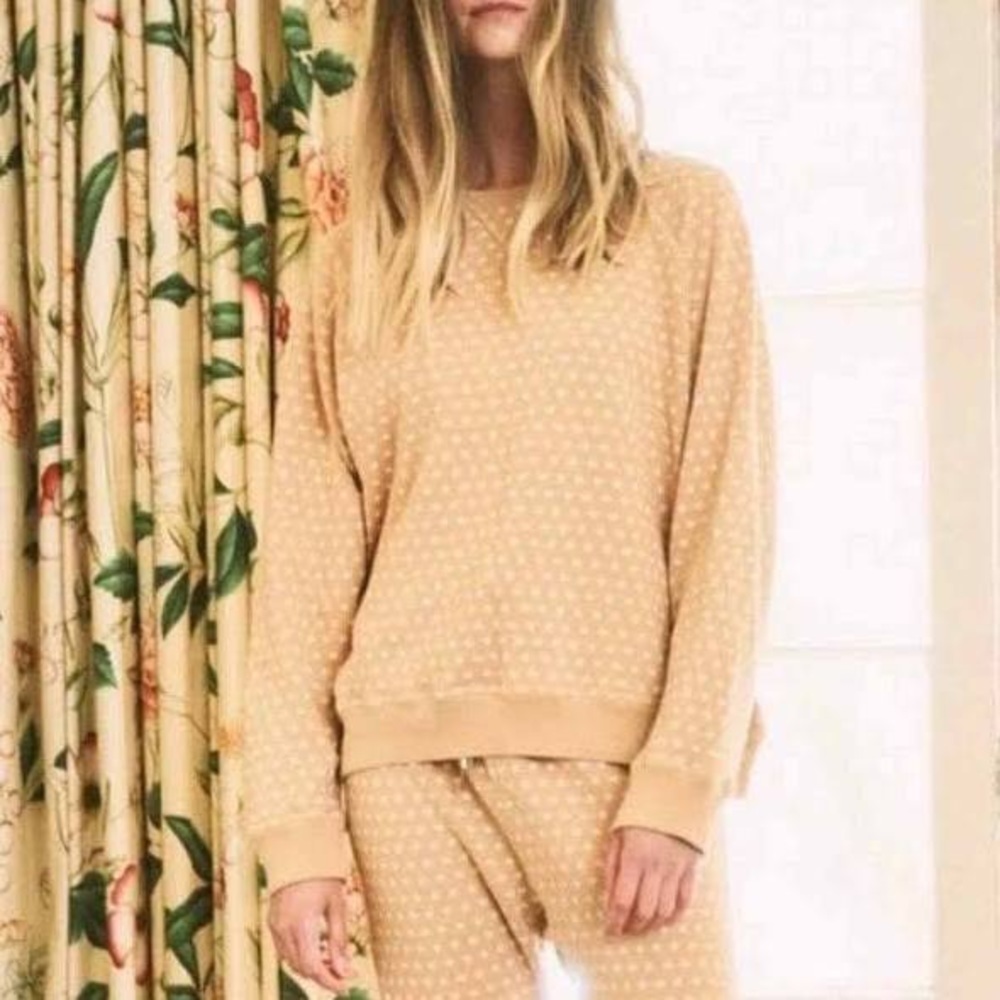 The Great. Slouch Floral Sweatshirt